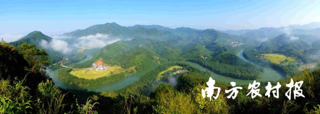肇庆市广宁古水镇绥江两岸
