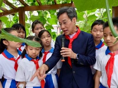 “三味蔬屋”的百草园！广东省中医院联合广大附小举办第三届中医药文化节