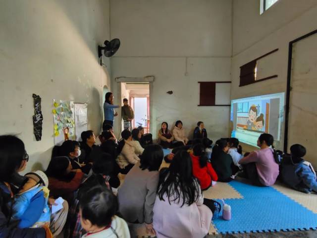 图书馆举行性教育工作坊。（受访者供图）