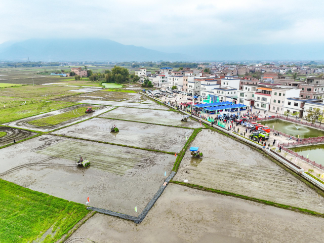 2026年肇庆市春耕生产暨农业科技 放心农资 农业机械“三下乡”现场会在怀集县举办。