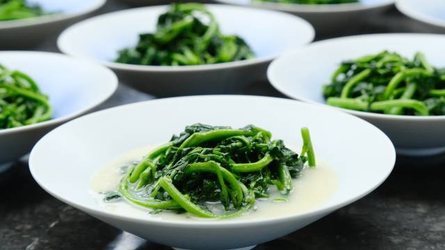 丝苗米鱼汤浸西洋菜