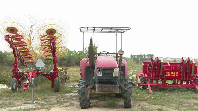 马铃薯耕种农机改造