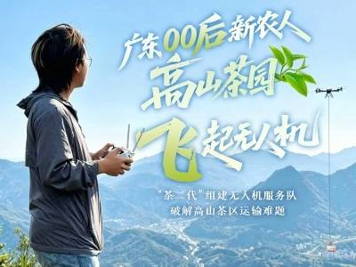 广东“00后”新农人：让高山茶“飞”出大山