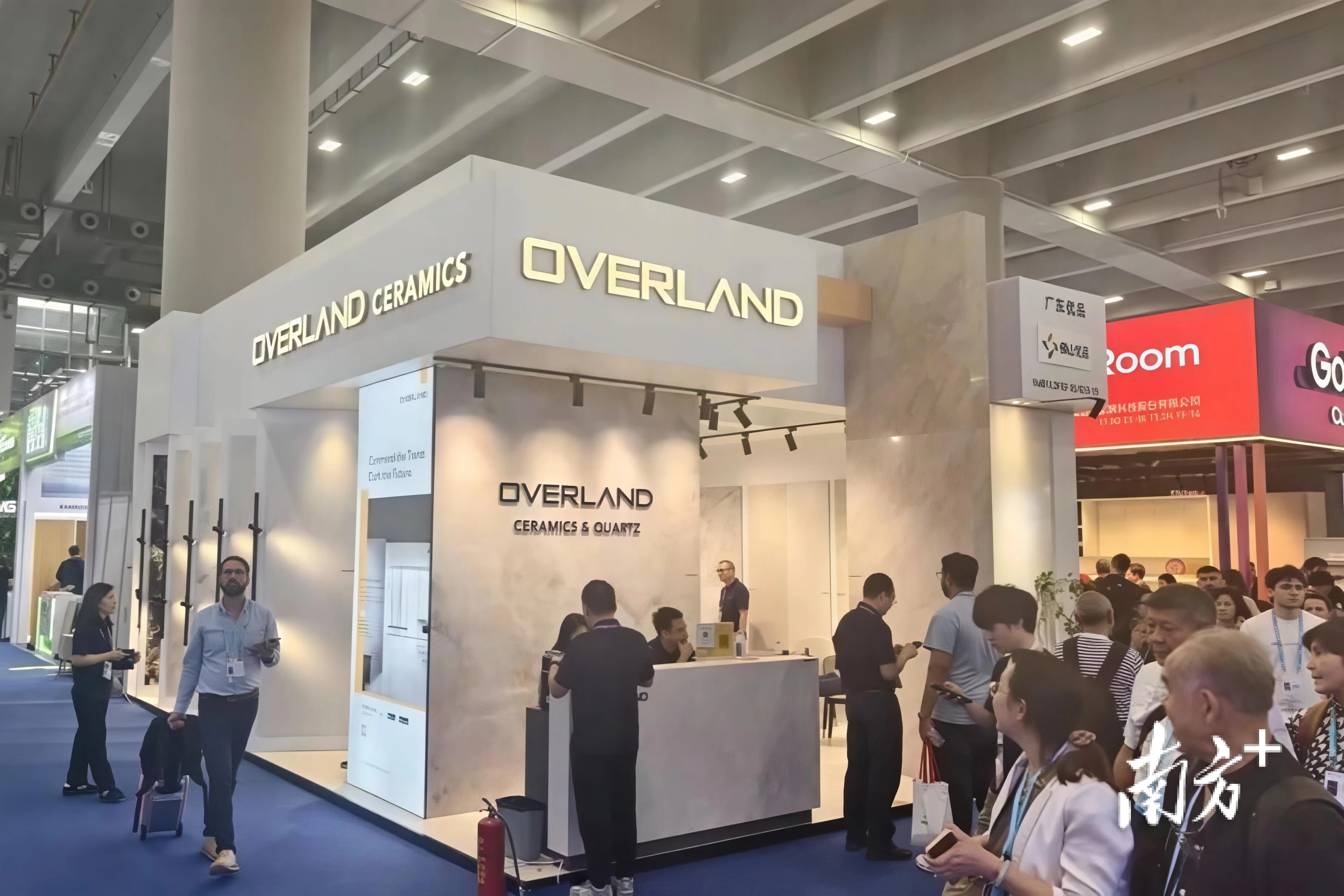 4月23日-4月27日，第139届广交会第二期线下展火热进行。图为三水企业展位。&nbsp; &nbsp;受访者 供图