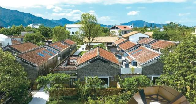 清远三和村鸟瞰图。