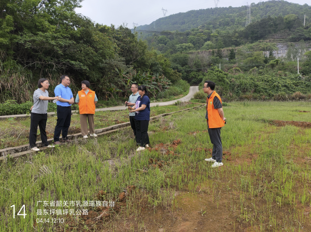 在水稻备耕田间技术指导