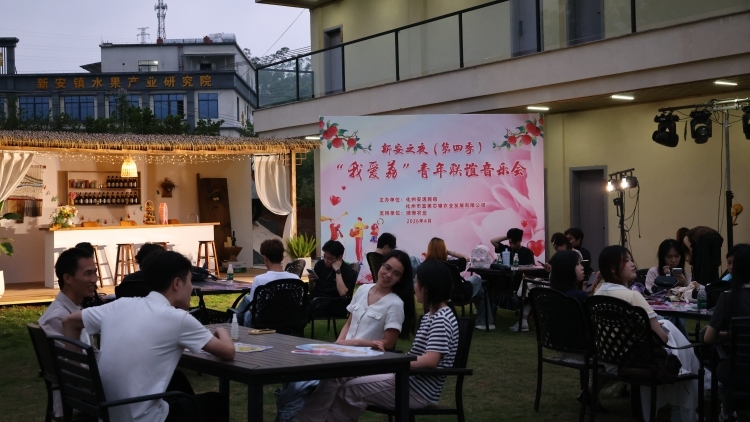 茂名化州新安镇举办新安之夜第四季——“我爱荔”青年联谊音乐会