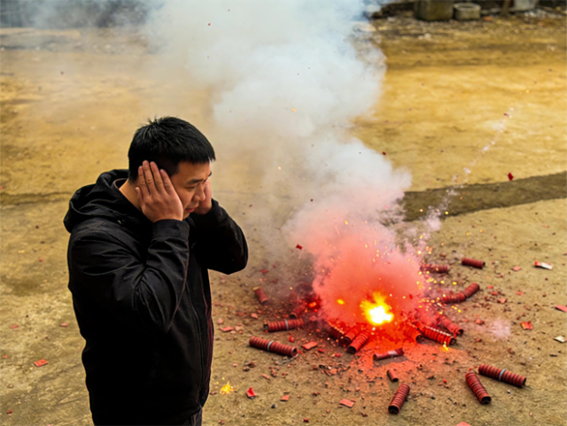 放鞭炮后耳朵嗡嗡响?警惕爆震性聋