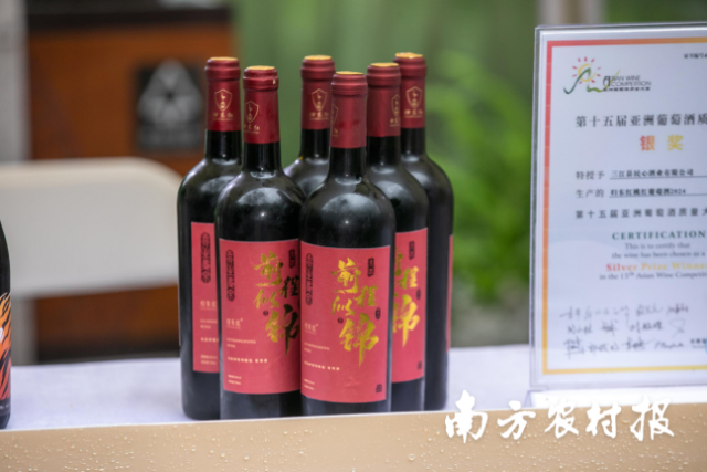 三江葡萄酒。