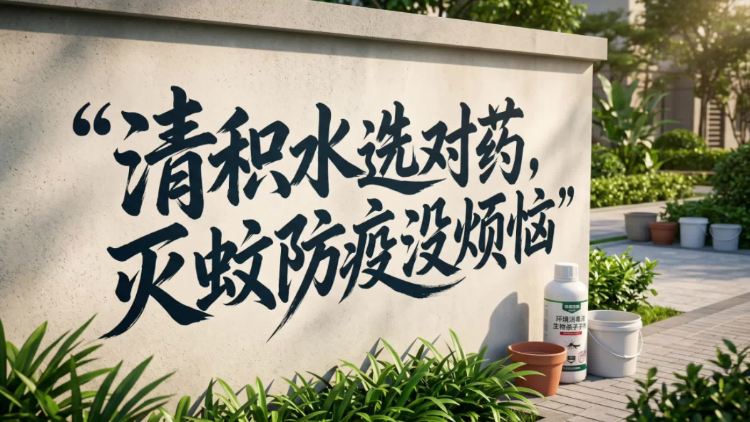 视频｜清积水选对药，灭蚊防疫没烦恼