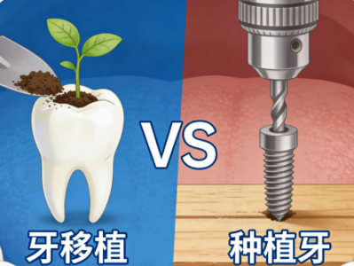 牙移植 vs 种植牙：哪个才是“原装”的平替？
