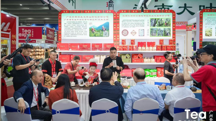 瑶山茶韵香飘湾区！连南大叶茶亮相广州茶博会