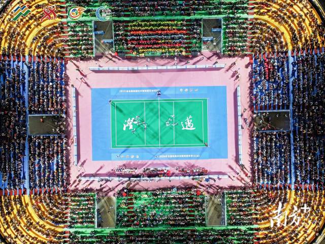 2026年全国和美乡村排球嘉年华（村排）现场。图源：主办方