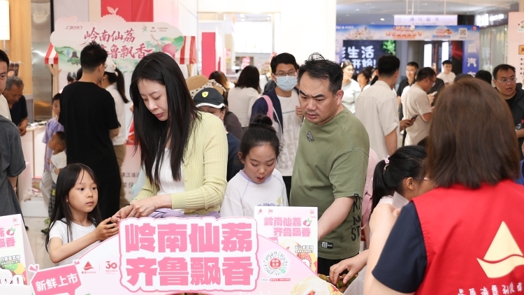 广东荔枝甜到泉城！仙品荔借力“广货行天下”加速北上