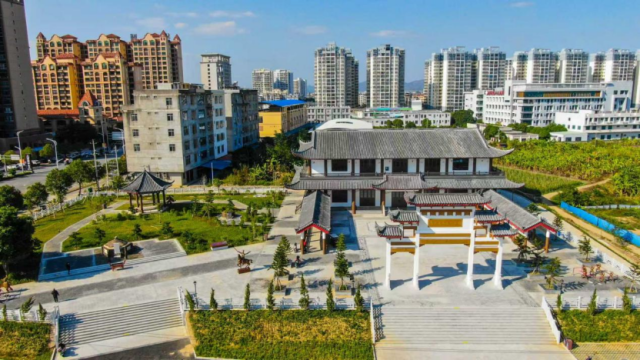 瓦氏夫人文化公园全景。周加孔 摄