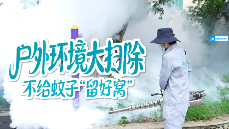 户外环境大扫除，不给蚊子“留好窝”