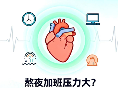 熬夜加班压力大？科学护心，预防心源性猝死