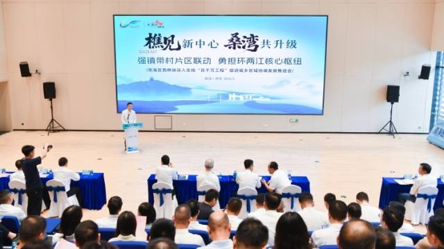西樵“再升级”：打造全省现代化中心镇样板