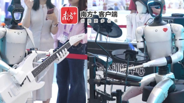 琴棋书画样样精通！文博会首日AI机器人组团亮相