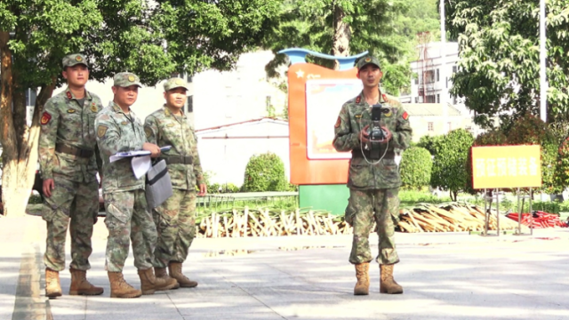 汕头南澳：民兵齐装满员迎接“省考”