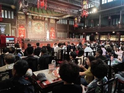 当南国红豆遇见百年戏台！“岭韵流芳”活动在天津广东会馆举办