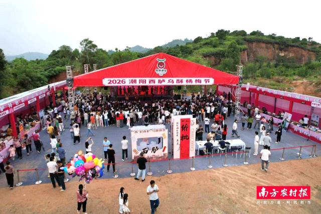 2026年潮阳区杨梅季农林文旅商融合发展系列活动之西胪乌酥杨梅节专场活动举行。《“媒体+”赋能西胪乌酥杨梅产业发展十大行动计划》全文: 2026年潮阳区杨梅季农林文旅商融合发展系列活动之西胪乌酥杨梅节专场活动举行。《“媒体+”赋能西胪乌酥杨梅产业发展十大行动计划》全文: