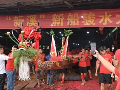 番禺洛浦独有！上漖“新龙”骏水盛况出圈点亮端午