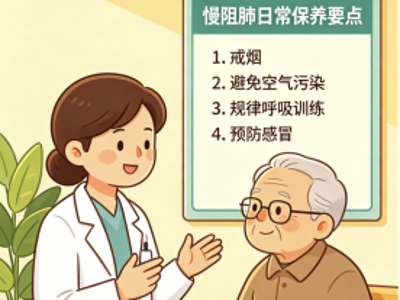 慢阻肺日常保养守护呼吸健康