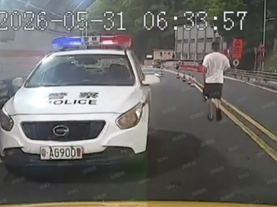 隧道内“逆行”挡车，广州退役军人为生命护航