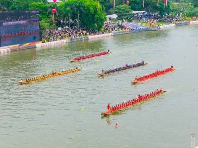 五月初一迎“东莞龙舟第一景”，1500余名健儿水上争锋