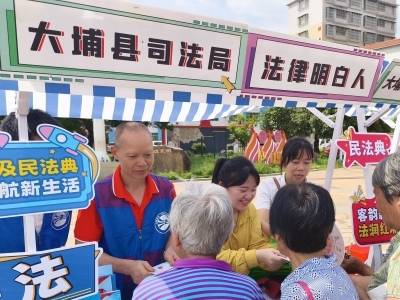 大埔：“普法+调解”双引擎，赋能基层“大平安”建设