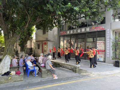 江门鹤山来苏“女团”，一副快板打出乡村新风尚丨创建助力百千万