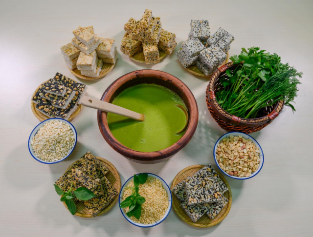 陆河擂茶。 陆河擂茶。