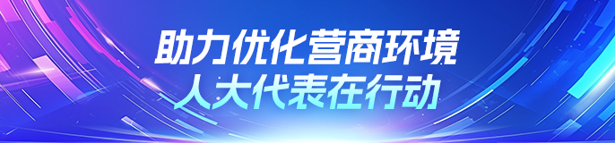 助力优化营商环境·人大代表在行动