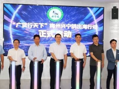 以全链融合助兴宁鸽扬帆出海！“广货行天下”梅州兴宁鸽品牌宣传推介活动举行