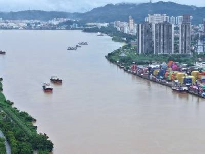 西江水位不断上涨！广东今年首个洪水红色预警发布