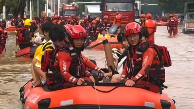 广西贵港上千名师生被困，广东消防救援机动总队参与转移超2800人