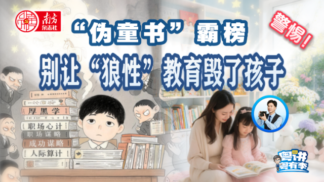 警惕！“伪童书”霸榜，别让“狼性”教育毁了孩子｜粤讲粤有李