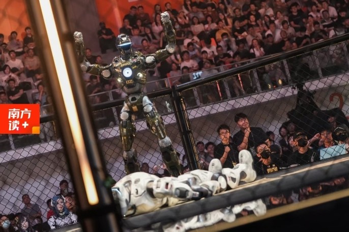 争夺千万金腰带，机器人为何学“打架”？