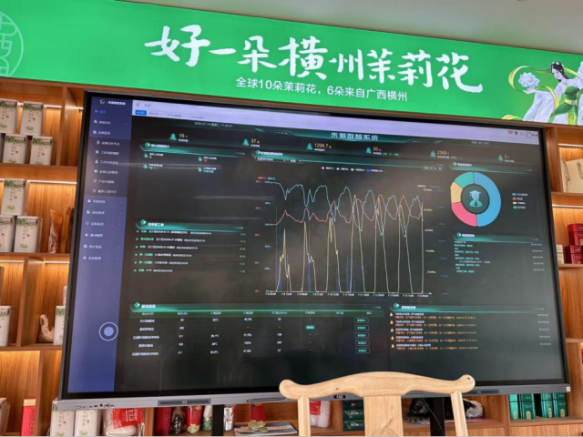 横州禾源农业大数据中心数智系统。 横州禾源农业大数据中心数智系统。