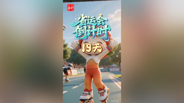 荔荔带你解锁省运项目·轮滑｜倒计时19天