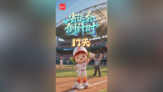 荔荔带你解锁省运项目·棒垒球｜倒计时17天
