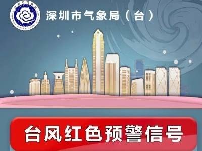 深圳一区升级红色预警！“红霞”或将正面袭击深汕