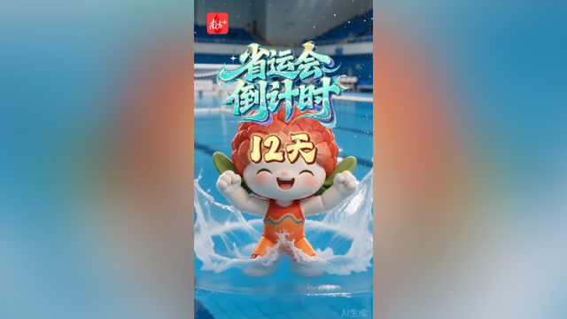 荔荔带你解锁省运项目·水球｜倒计时12天