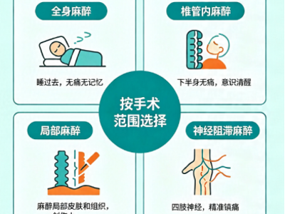 不同手术麻醉方式怎么选，专业科普消除大众麻醉认知误区