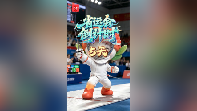 荔荔带你解锁省运项目·击剑｜倒计时5天