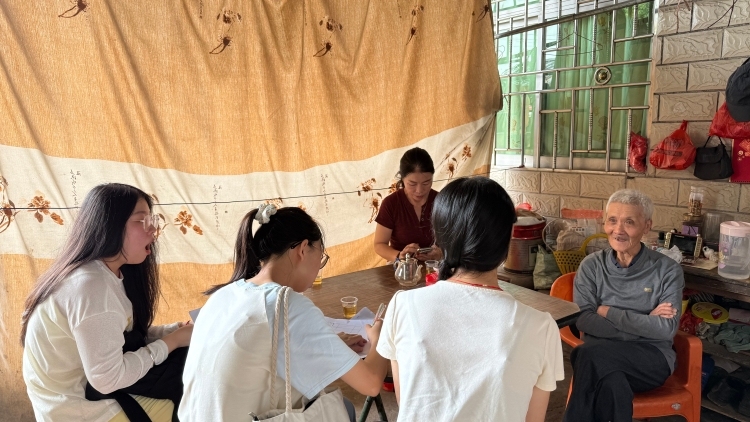 抢救性挖掘红色记忆！广财学子为龙门三村“立传存史”