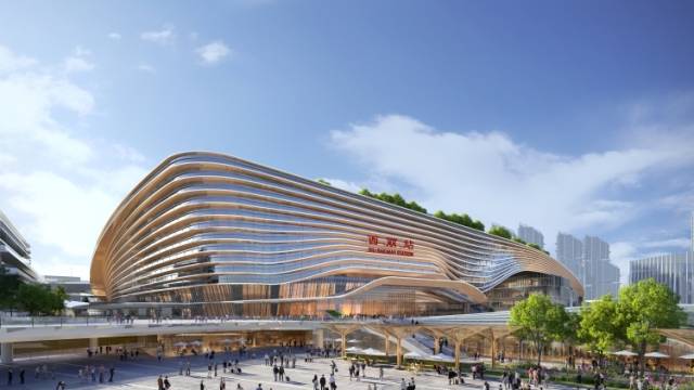 深圳西丽站正式开工建设