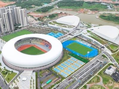 巨型“荔枝”如何绽放？揭秘省运会开幕式主场馆硬科技