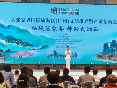 大张家界国际旅游区首次来大湾区招商推介